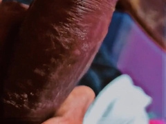 Falshing XXL Boner in Thailand at home cuckold mother Hand job