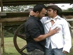 Latino Barebacking In The Farm