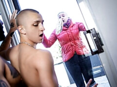 Unpacking and bareback fucking with Theo Brady and Markus Kage