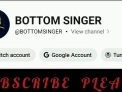 Fellow pummeling his own beef whistle when he was home alone