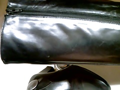 For New year buy  wife new boots, First cum