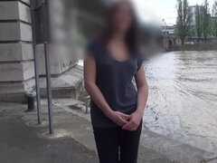 Amateur, Audition, Gros seins, Brunette brune, Européenne, Masturbation, Adolescente, Nénés