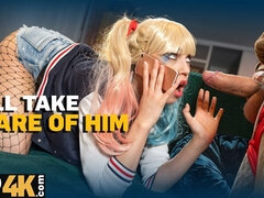 Blond, Lul, Vriendin, Hardcore, Hd, Kut duiken, Strak, Tieten likken