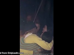 Public blowjob and sex after night club