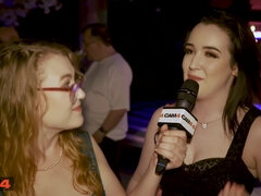 Enthousiasteling, Grote mammen, Brits, Groep, Hd, Feest, Openbaar, Webcamera