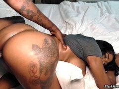 Deep throat, nailing, big black cock