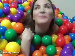 College sex in the ball pit