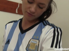 Argentinian football teen