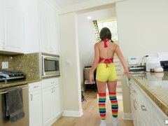 Amateur, Grosse bite, Gros seins, Petite amie, Fille latino, Seins naturels, Chatte, Mouillée