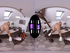 Sweets and Orgasms: Timea Bella's Virtual Reality Solo in 180fps HD