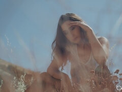 Anal, Noire, Sucer une bite, Bâillonner, Seins naturels, De plein air, Cheveux courts, Fessée