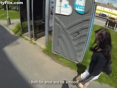 Fucking Public - Out Of Town Gal Pounded Outside