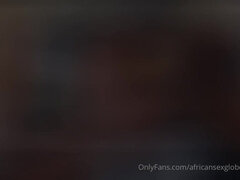 African BBW hardcore porn video