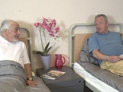 Grandpa is going to get so horny after taking a pill