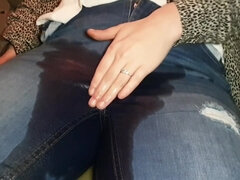 Accident, Blonde, Britannique, Voiture, Compilation, Jeans, Public, Mouillée