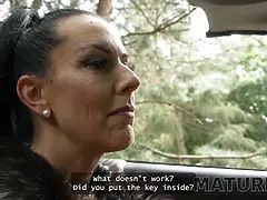 Mature4k. gorgeous Texas Patti is having kinky xxx with a enormous knob in the forest