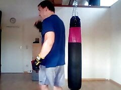 Box Workout in the Gym