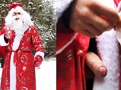 Russian SANTA CLAUS makes Gifts for GAYS