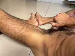 My ginormous 23 inch spear highly stiff sitting on the floor