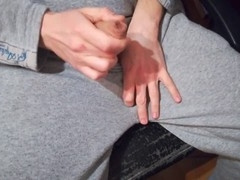 gets handjob