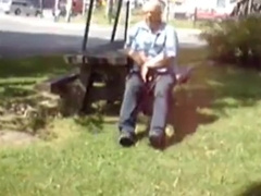 Old Man Jerks In The Park 6