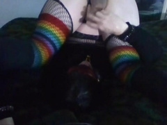 Tranny Webcam Masturbation with Big Balls & Ass