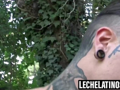 LecheLatinos.com - Etched latino Nacho and Kendro's wild hump acts for cash