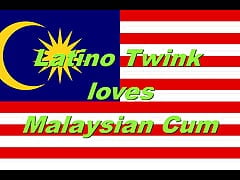 Leo's interracial series: "Latino twink loves Malaysian cum" (PROMO)