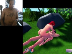 DARK-HUED ASPIE TOYING SEXSIM two GAME