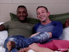 No condom, gay-sex, slurping