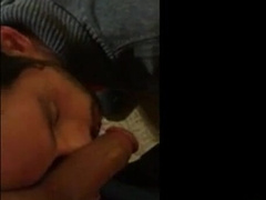 6'10 Guy Swallows Cum from Big Cocks