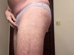 Jizzing in Step Daughter-In-Law lace thong