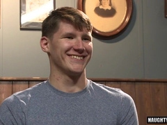 Watch as Tattooed Cub Strapes and Fucks for Cash