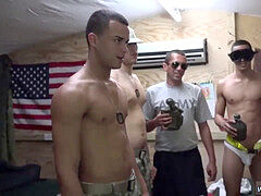 Army boys faggot sex movietures The Troops came prepped to party!