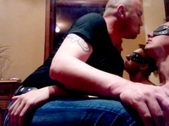 Submissive slut, hard face slapping, sadomasochist