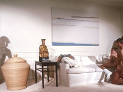 Casey Jordan and Steve Ross choose cowgirl riding on the floor