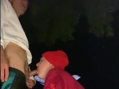 Boys plow all night in the underpass, park , railway station