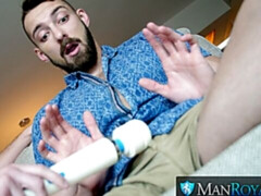 Tristan Hunter and Johnny B use a vibrator, creatively