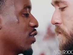 Bearded Ziggy Banks and Marquee D Angelo unleashes sloppy blowjobs and ass worships