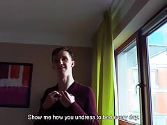 The Delivery Guy Tells Him Something Is Wrong With His Order & Instead Of Getting Mad He Makes Him Suck His Dick - BIGSTR
