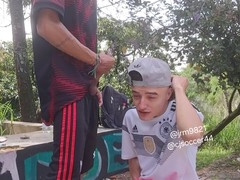 Shaved cock, big load, gay big cock