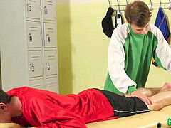 groped gay teen jacking his bone