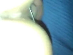 crossdresser anal fucked, while jerking his cock 2