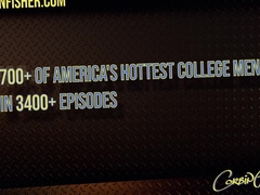 Eli Takes On Graysons Huge Cock