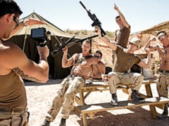 Sexy soldiers fucking in the desert (Sean Zevran and Kyle McMillan)