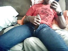 Couch masturbation pt 8 front view trying to cum good