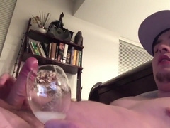 Drinking My Cum Makes Me Horny! Continuous Cumming! Guess I'm a Cumslut? ;