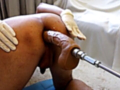 immense dildo with screwing Machine
