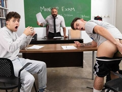 Trevor Brooks and Ken Rock: big, strong, teachable cock