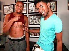 Hardcore public sex scene with Derek Jones and Joey Jameson